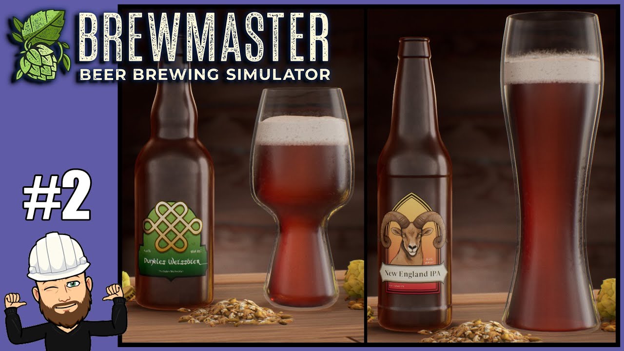 New England IPA & German Beer - Brewmaster - Beer Brewing Simulator #2