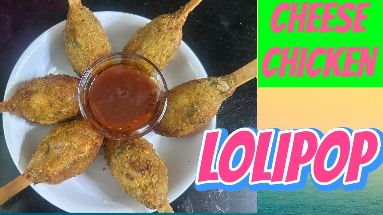 Cheese Chicken LOLLIPOP 🍭 Recipe, Ekbar Recipe Tray Karo Or Comment Karke Bataou Keysa Laga .