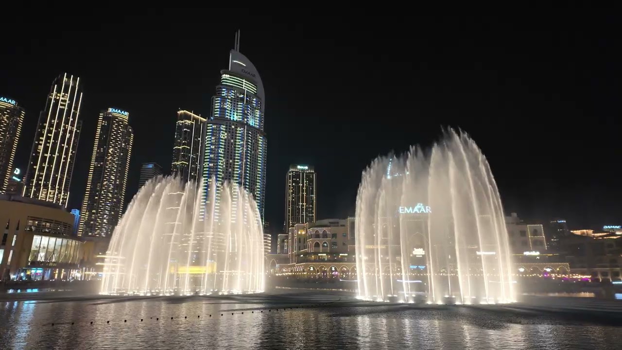 Dubai Dancing Fountain 2026 - an incredible experience! ⛲️ #Dubai #Fountain #Dancing