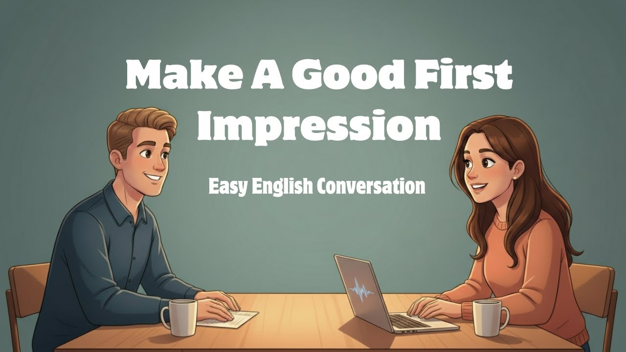 Easy English Conversation for Beginners | How To Make A Good First Impression | Learn English Fast