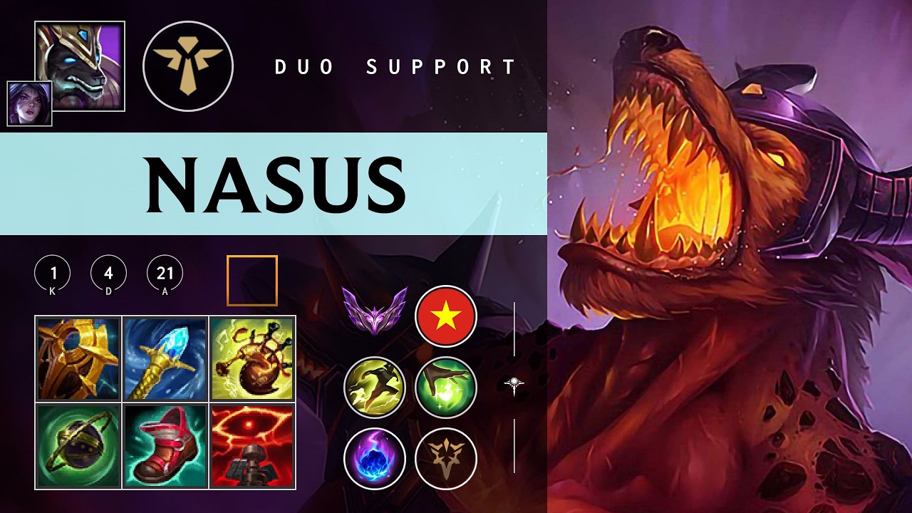 Nasus Support vs Vel'Koz - VN Master Patch 26.03