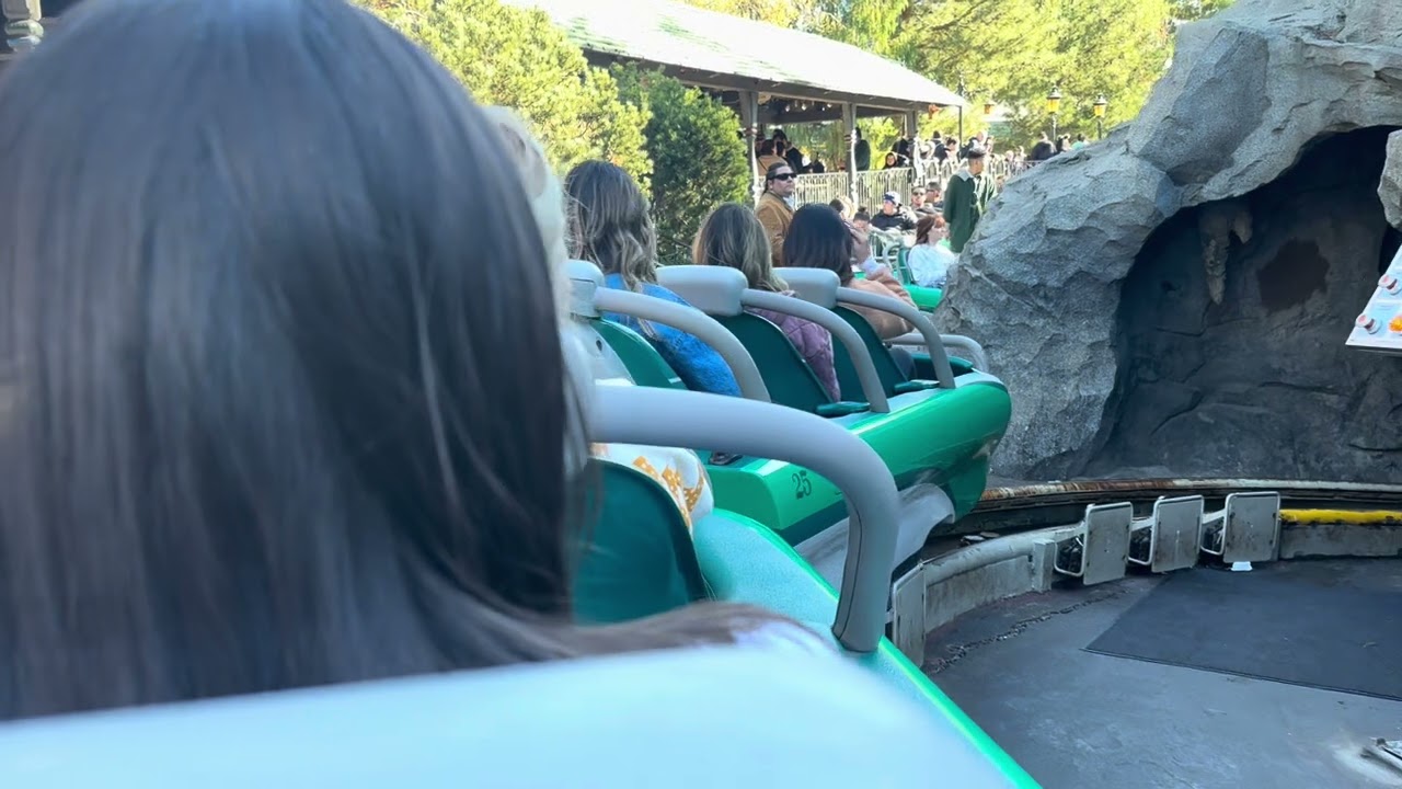 Matterhorn Bobsleds ride (Fantasyland Side) at Disneyland 2024 01 07