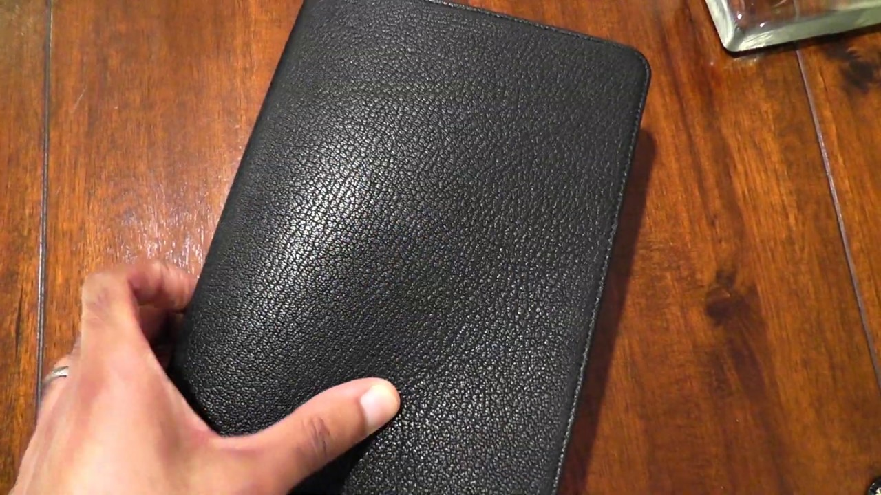 Review of Comfort Print NKJV, Single Column Reference Bible, Premium Goatskin, Premier Collection