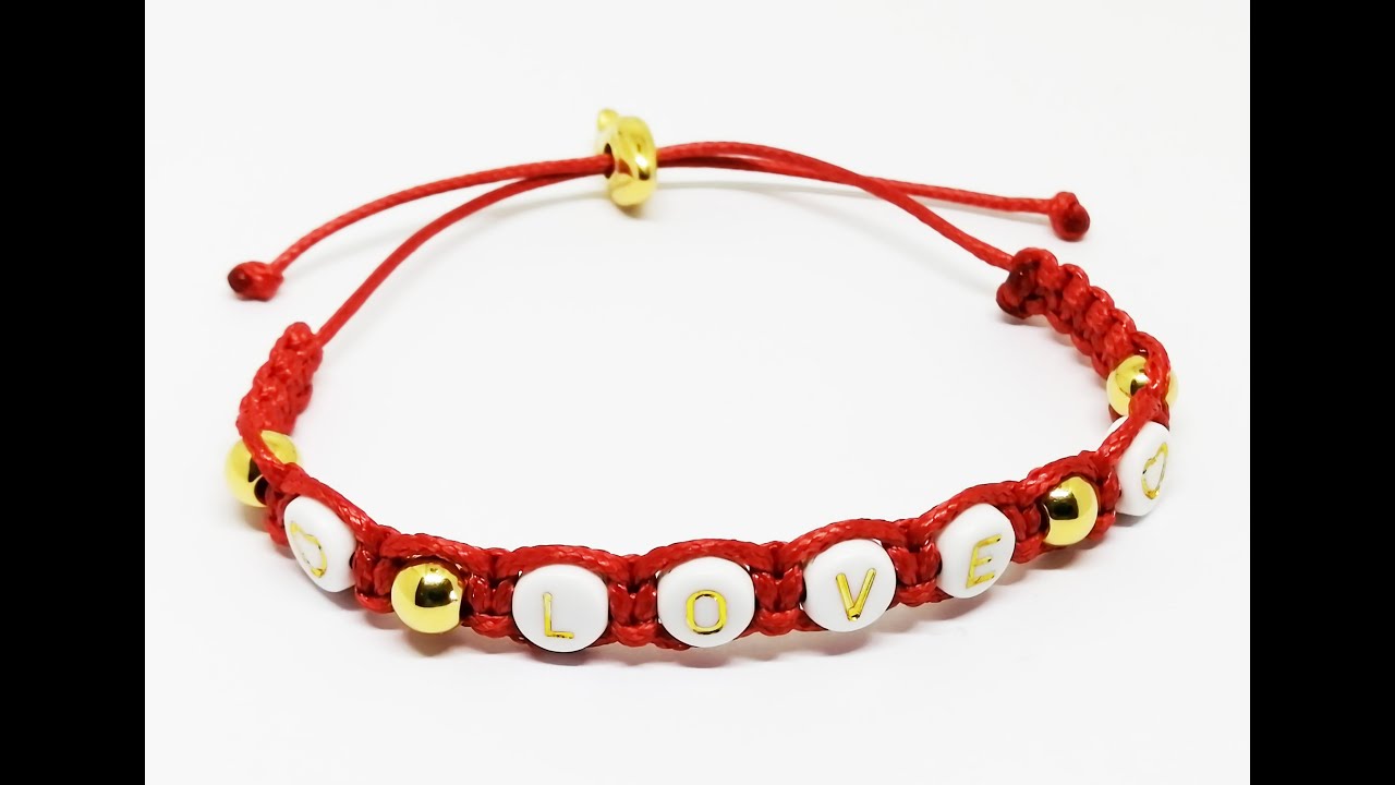 Presentazione Braccialetto Love