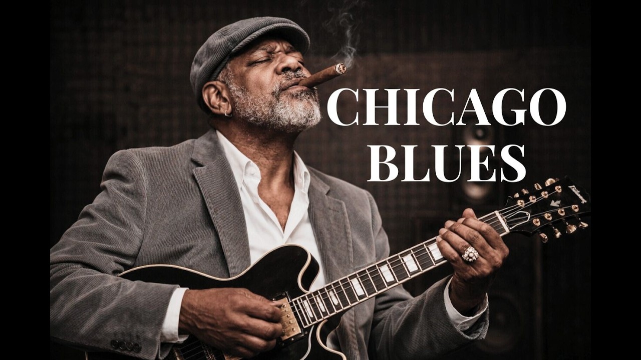 Blue Whiskey Blues - Deep Chicago Blues & Smooth Jazz For Late Nights & Soul Searching 🌙