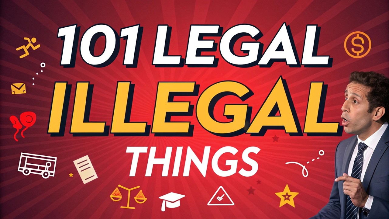101 Things Americans Swear Are ILLEGAL (But They're Not)
