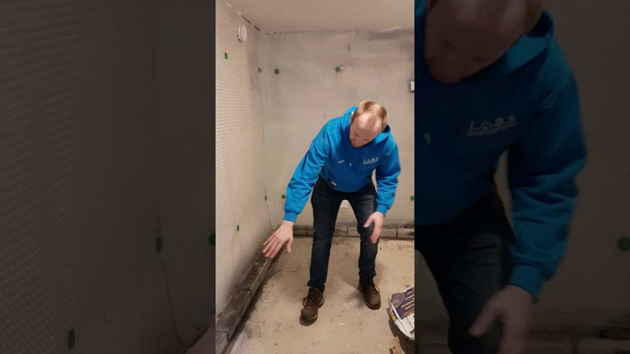 Structural waterproofing Stage 2 Cavity Drainage