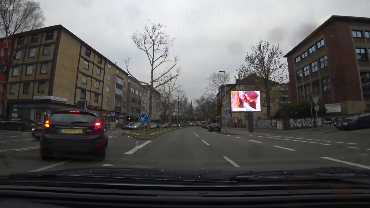 German Dashcam Bochum  4K 2018 # 1