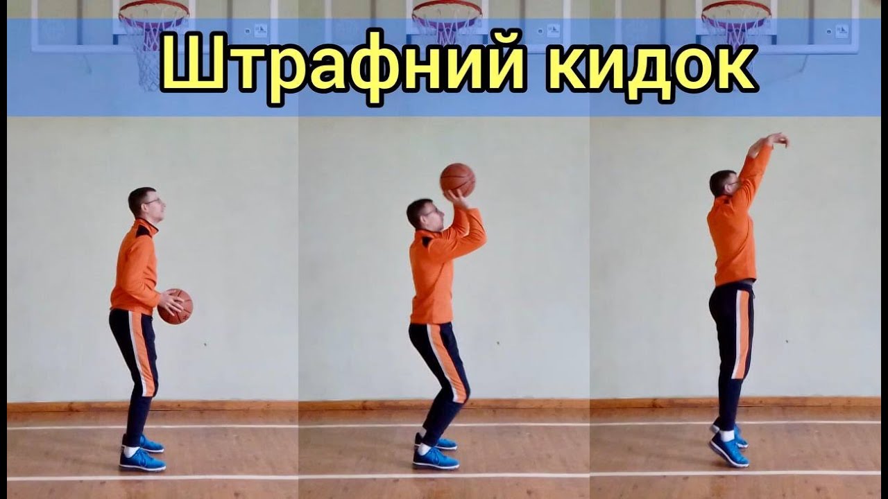 Баскетбол. Штрафний кидок. Дистанційна освіта 2022.