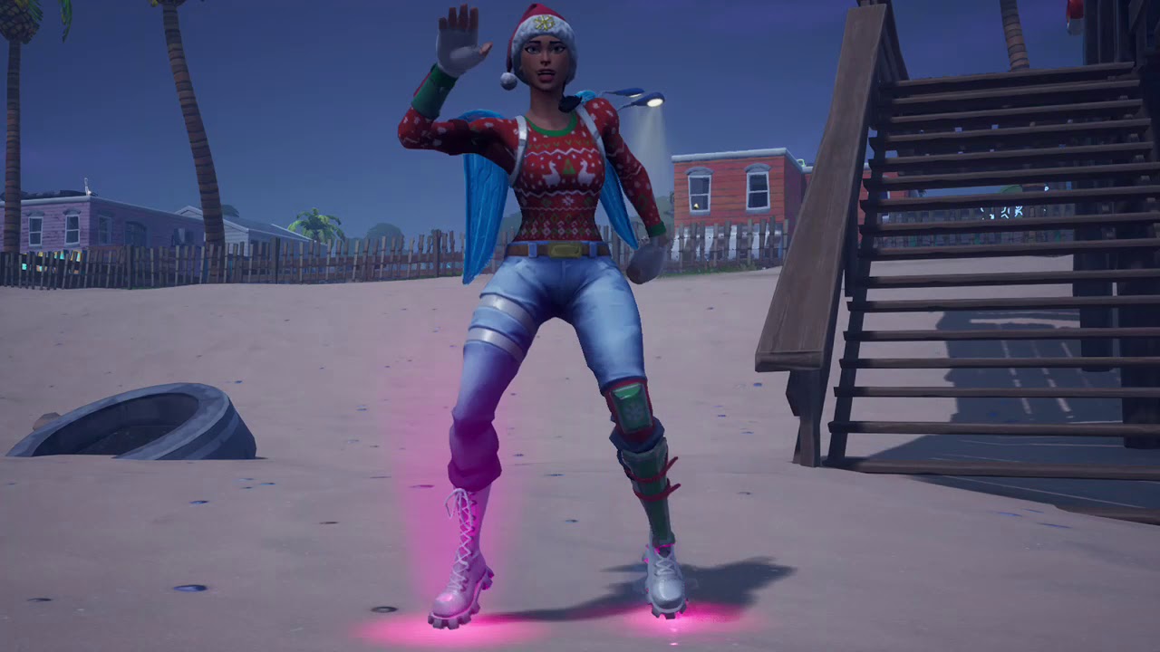 Fortnite Crazy Feet Emote Slowed Down