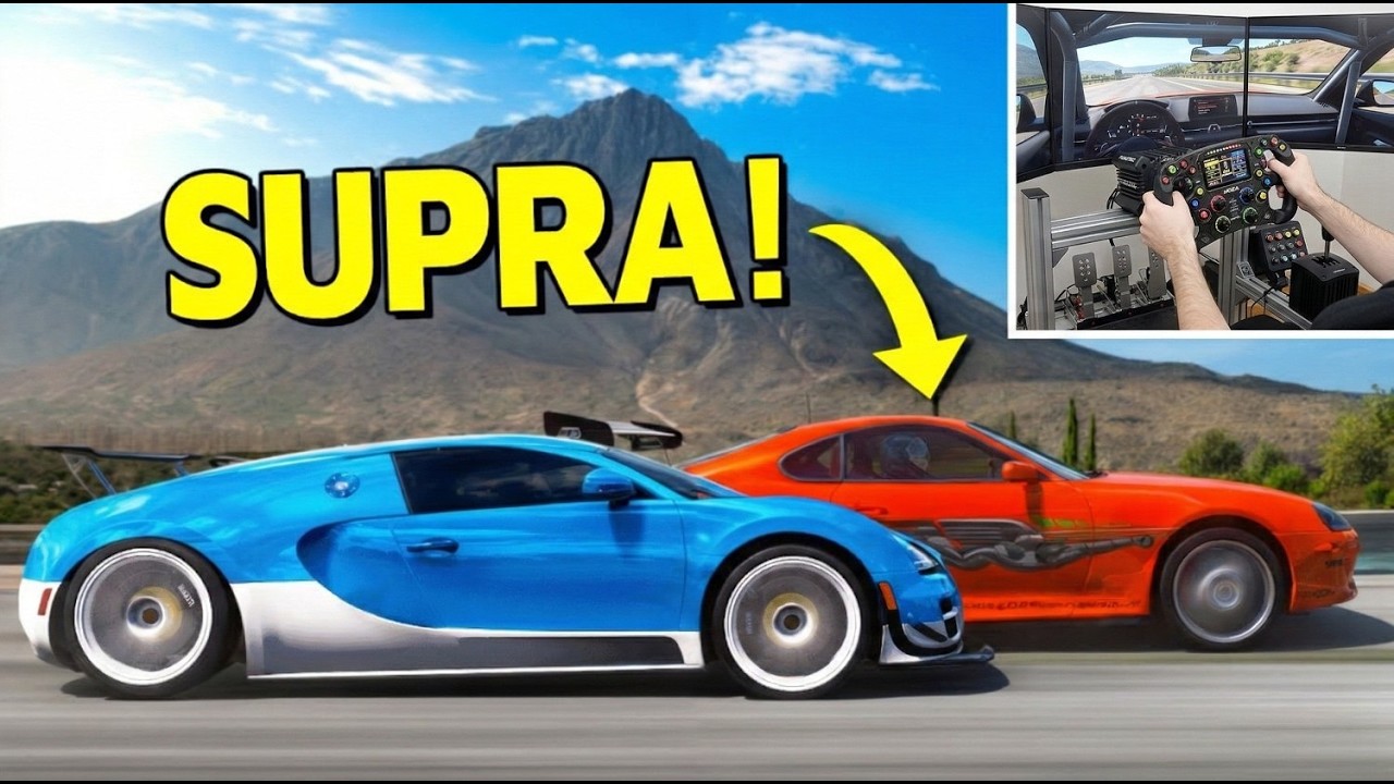 Supra vs Hypercars - Forza Horizon 5