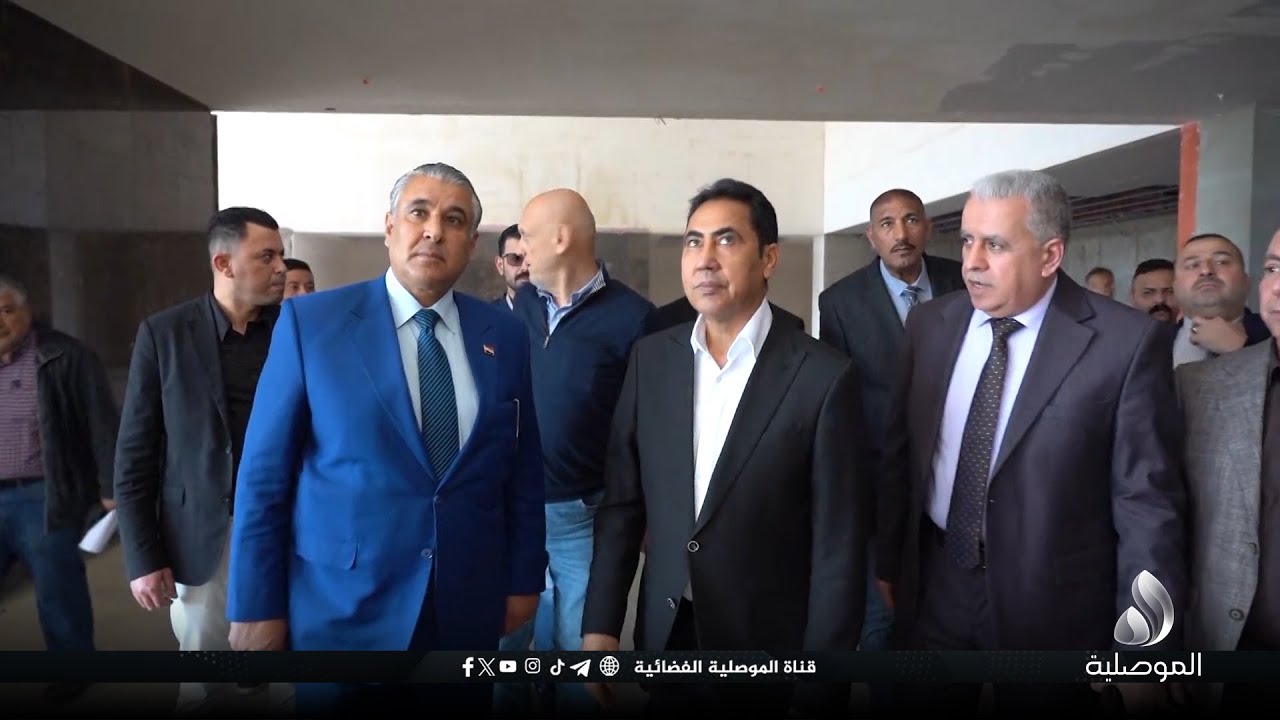 في زيارة ميدانية.. محافظ نينوى يشدد على ضرورة تسليم مطار الموصل في الموعد المحدد
