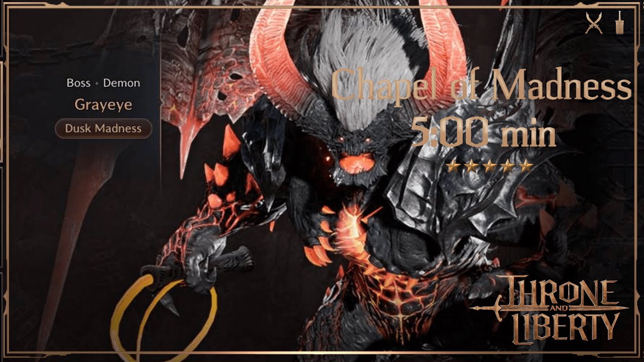 Speedrun 5:56 min - T5 Chapel of Madness - PvE Challenge