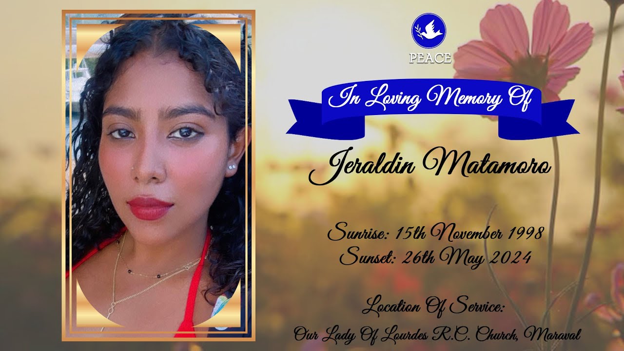Funeral Tribute Service Of Jeraldin Matamoro