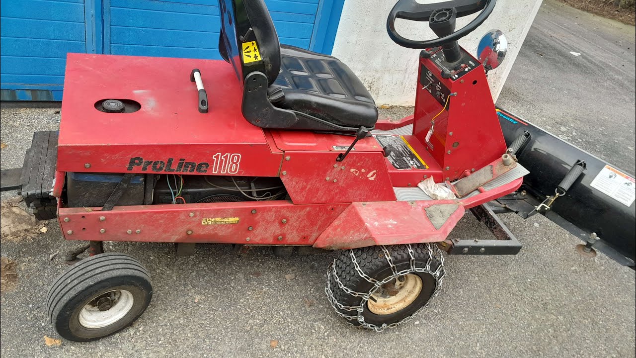 TORO Trädgårdstraktor   Första och Sista Avsnittet
