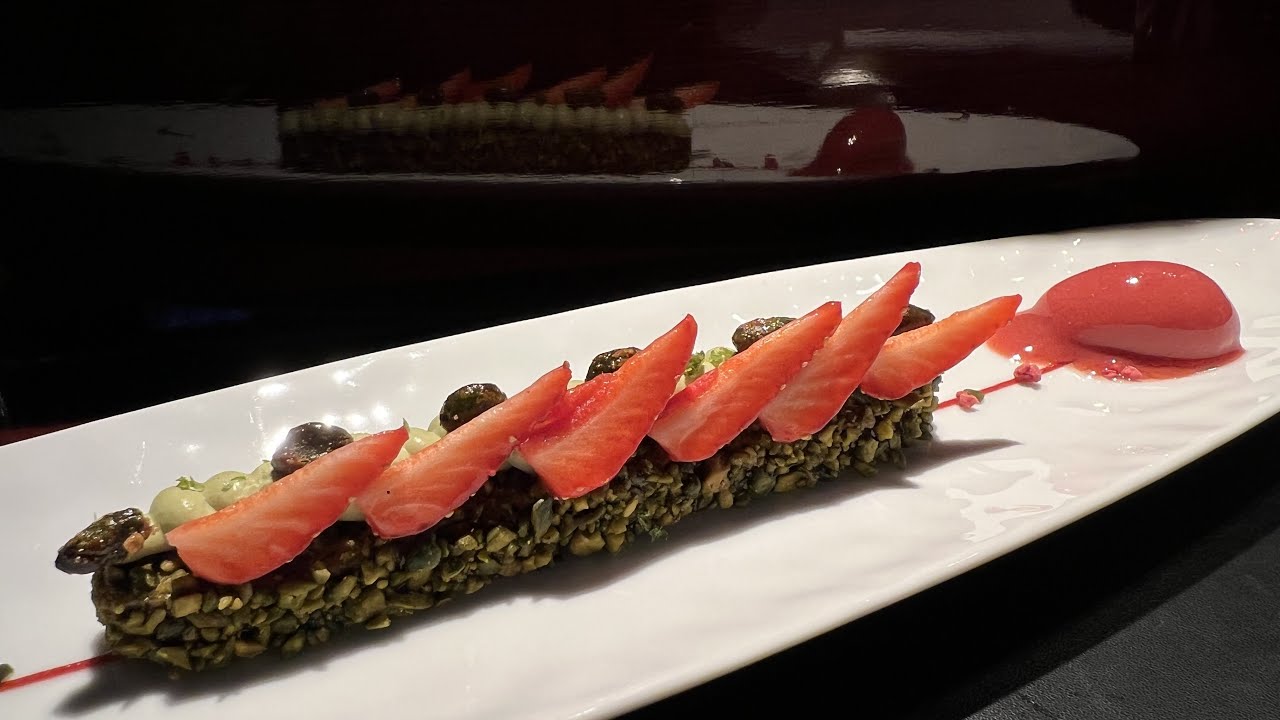 Find out what's on the menu from L'Atelier de Joël Robuchon?