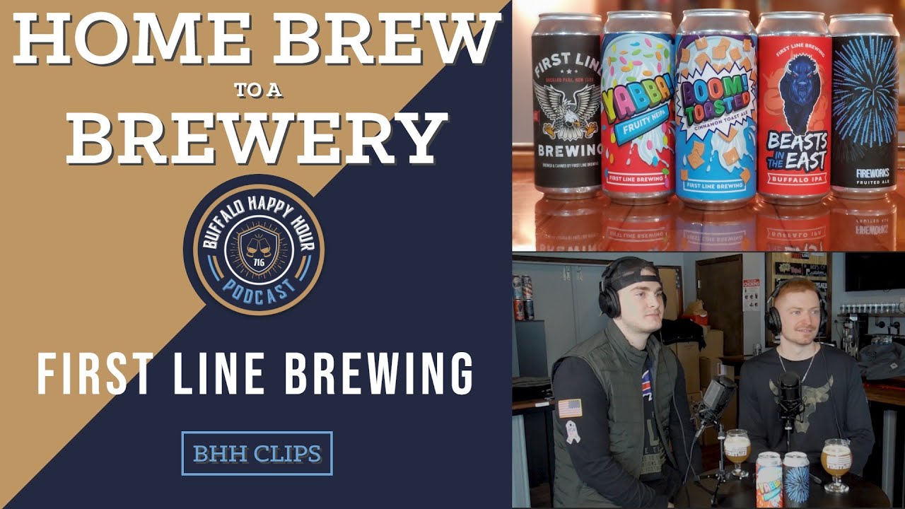 How to turn your HOME BREW HOBBY into an ACTUAL BREWERY:  Buffalo Happy Hour Clips
