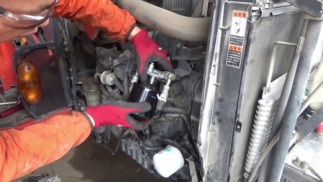 SL54の燃料フィルターを交換してみた
