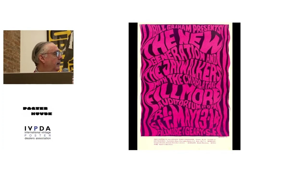 IVPDA Poster Symposium NYC: 5-Psychedelic posters by Ted Bahr