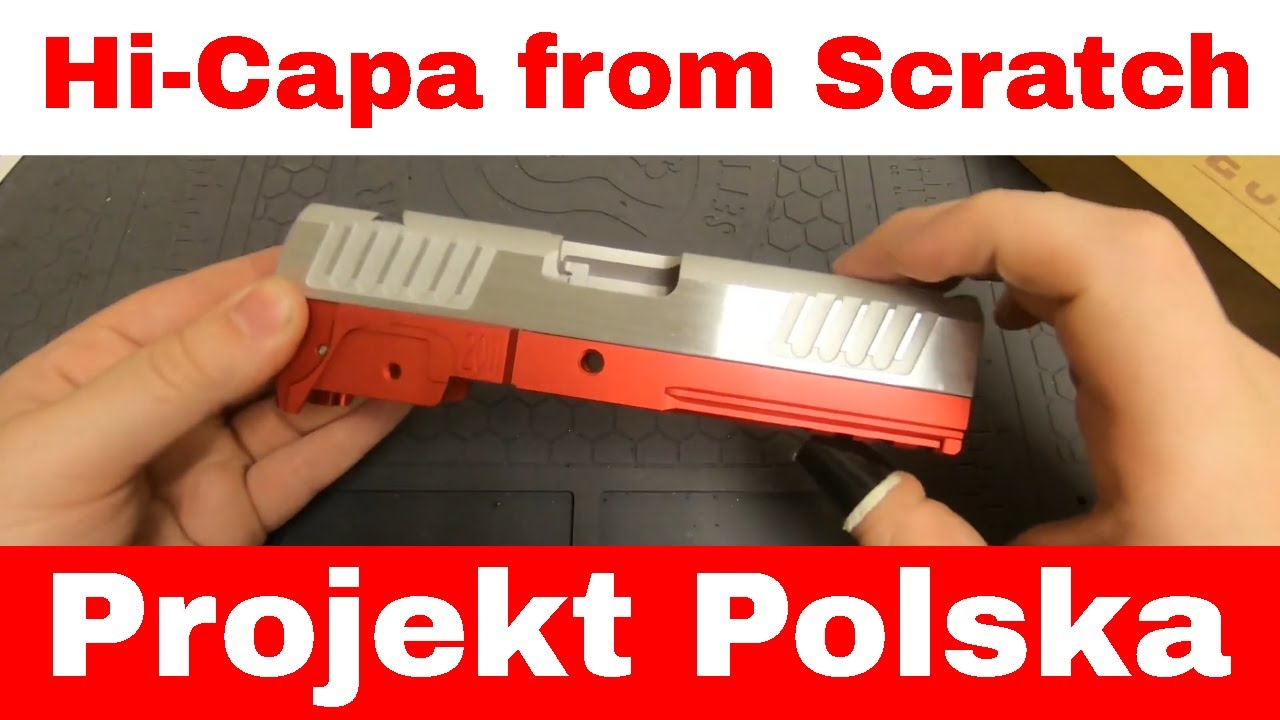 Building a Hi-Capa from scratch | Projekt Polska part 1 | Airsoft toy tech guide
