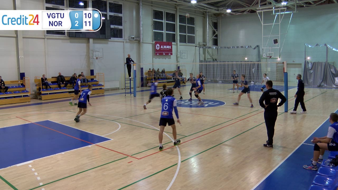 Lietuvos tinklinio čempionatas:  VGTU - Norvelita santrauka 2016-11-26