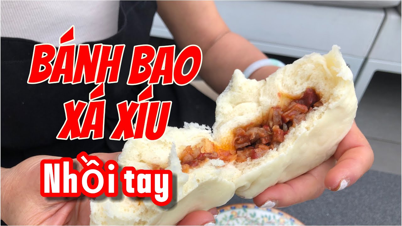 Bánh bao nhồi tay vẫn mềm, xốp lắm nghen 😊 | @tamanhalan3849