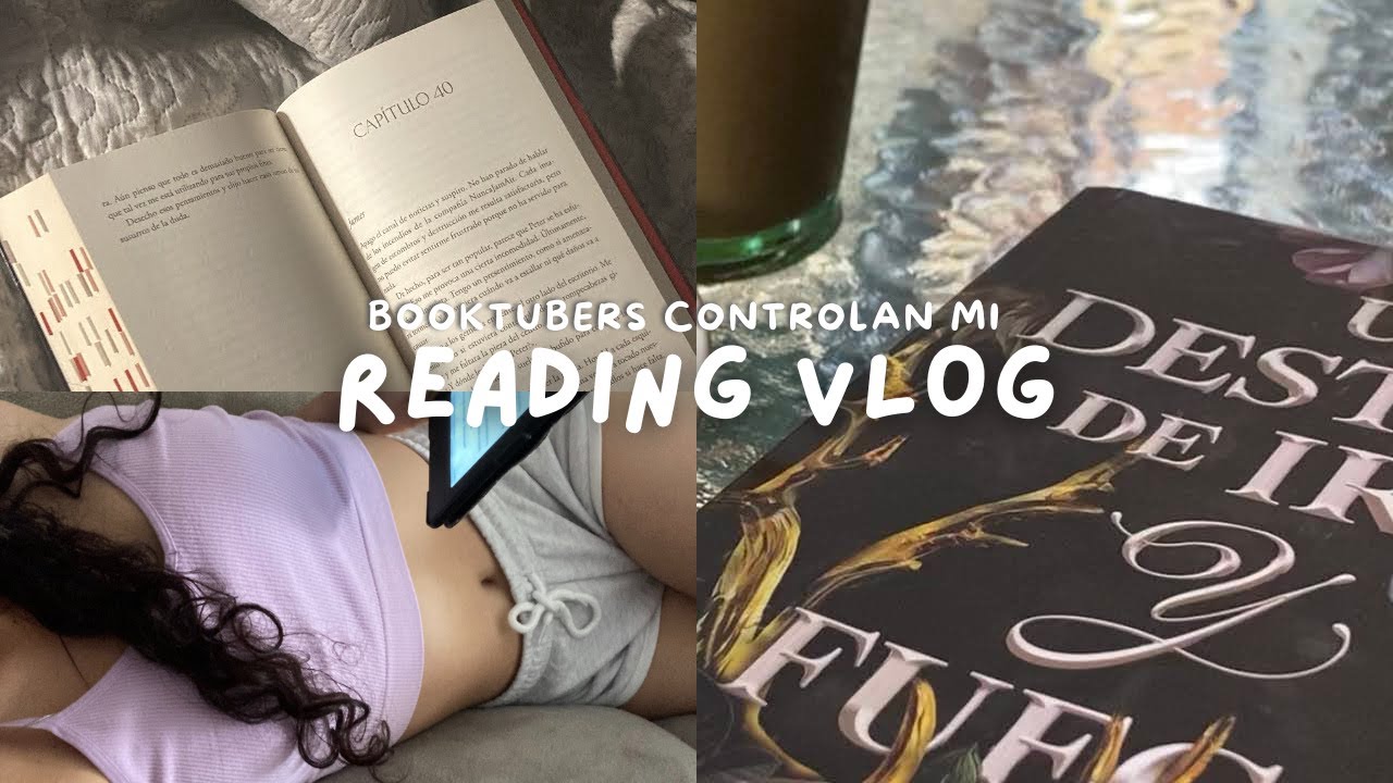 Booktubers controlan mi reading vblog🌷
