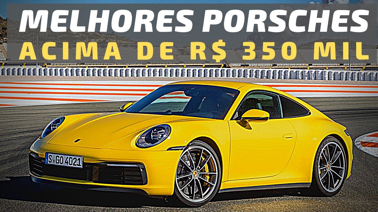 (2019) OS MELHORES PORSCHES ESPORTIVOS À VENDA ACIMA DE 350 MIL