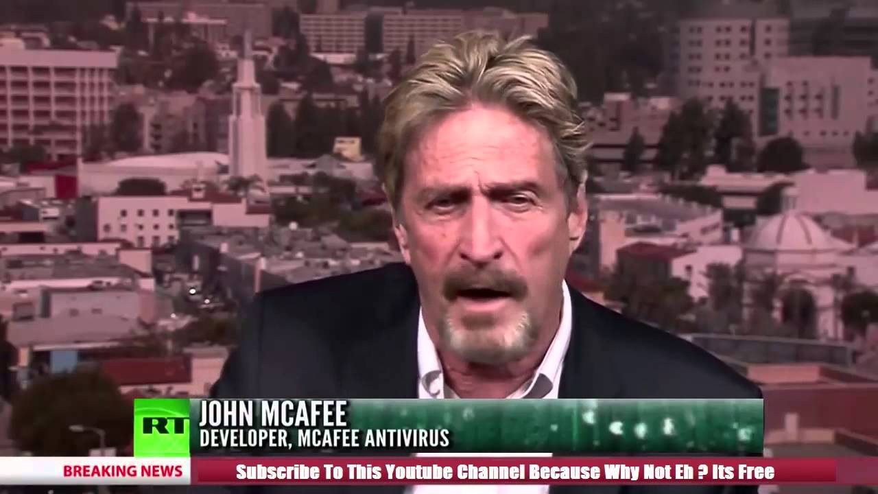 John McAfee (Libertarian Candidate) On Bitcoin And The Economy