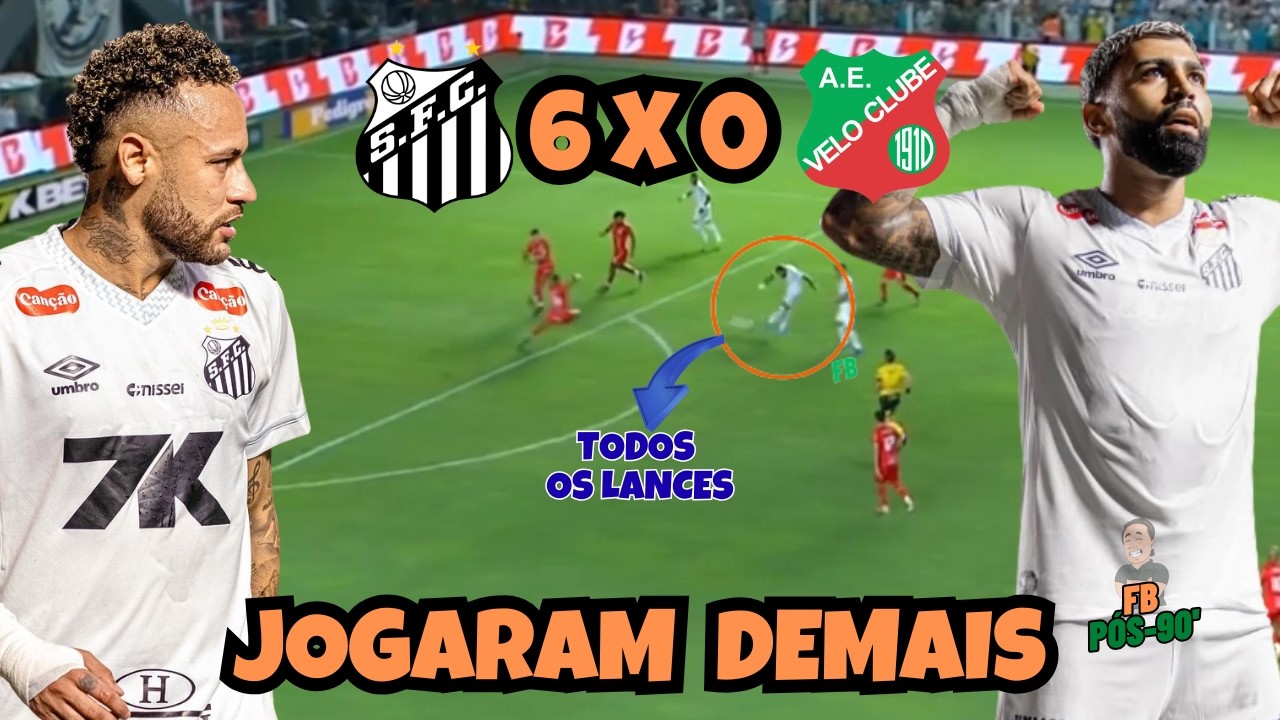 GABIGOL DEU SHOW AO LADO DE NEYMAR PARA CLASSIFICAR O SANTOS NO PAULISTÃO: VEJA TODOS SEUS LANCES