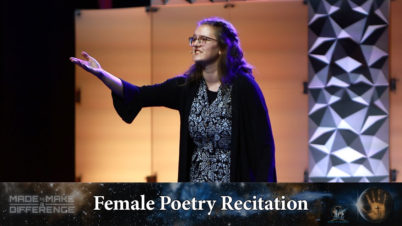 Female Poetry Recitation, 