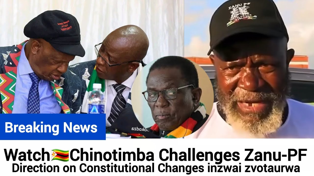 WATCH🔥Chinotimba Challenges Zanu-PF Direction on Constitutional Changes inzwai zvotaurwa🇿🇼🔥