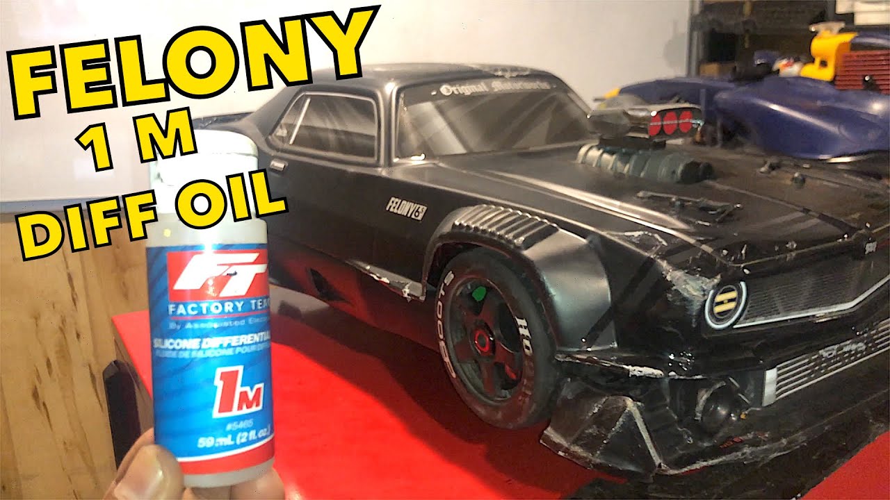 Arrma felony Diff замена масла 1 миллион