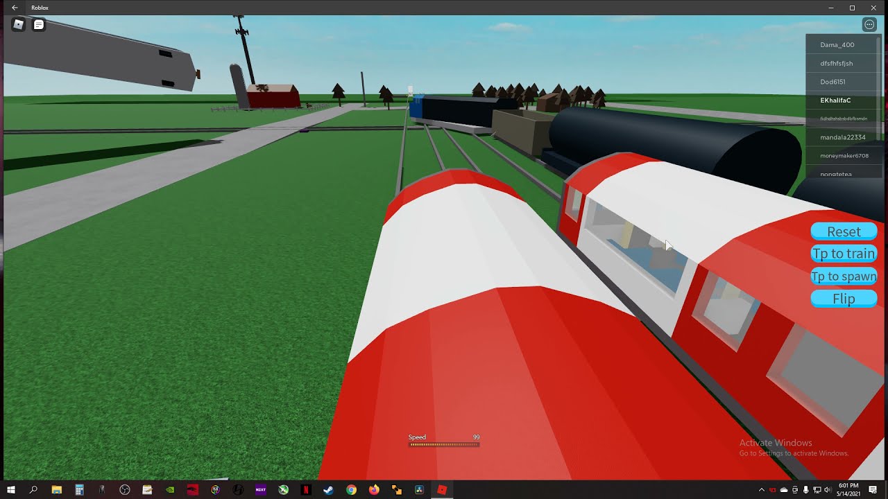 Roblox|Train vs Car