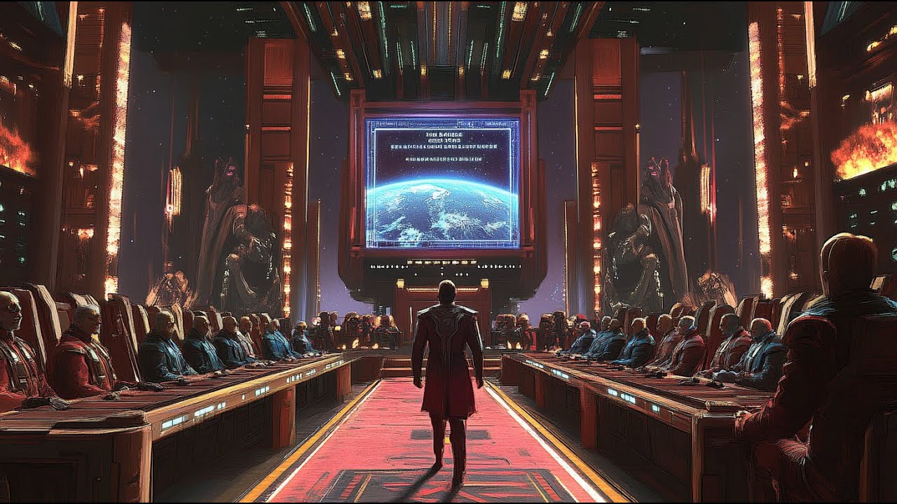 Too Late to Mend It—The Galactic Council Watches as Human Leaves | HFY | HFY Sci-Fi Story