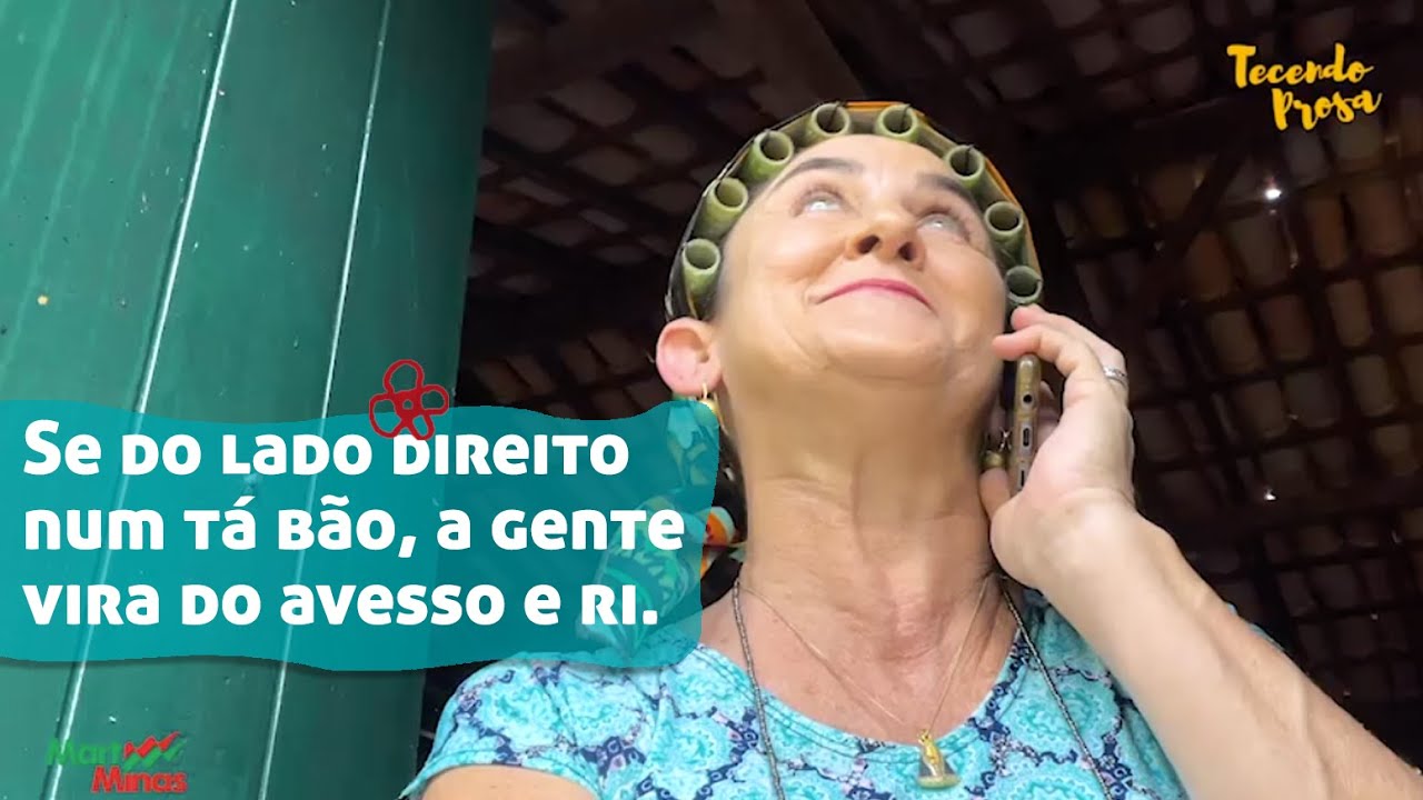 Se do lado direito num tá bão, a gente vira do avesso e ri. 😄