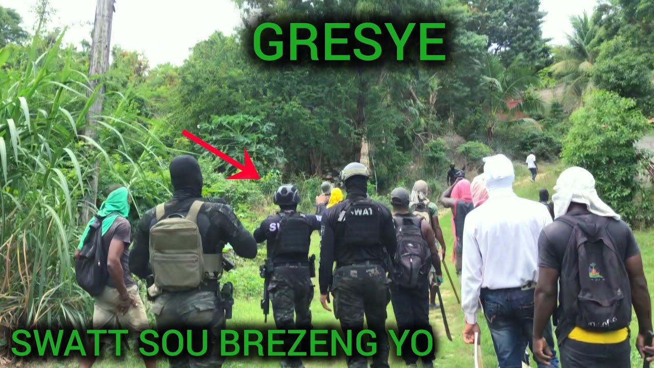 Gresye, Lewogan! Lapolis pa bay gwo koure yo chans menm, nan potoprens TasFòs ap fè balewouze 