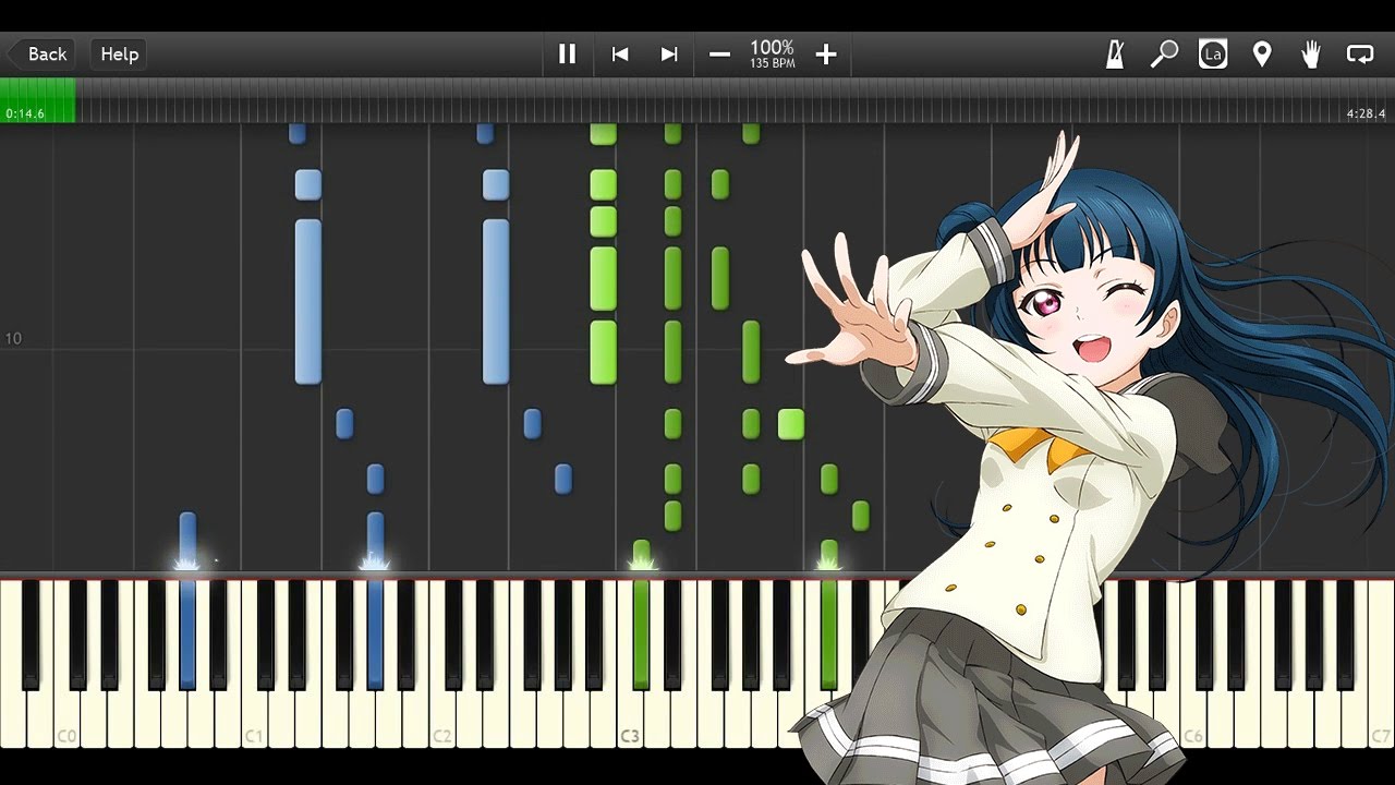 【ラブライブ！サンシャイン!!】「Daydream Warrior」【ピアノ・Piano】