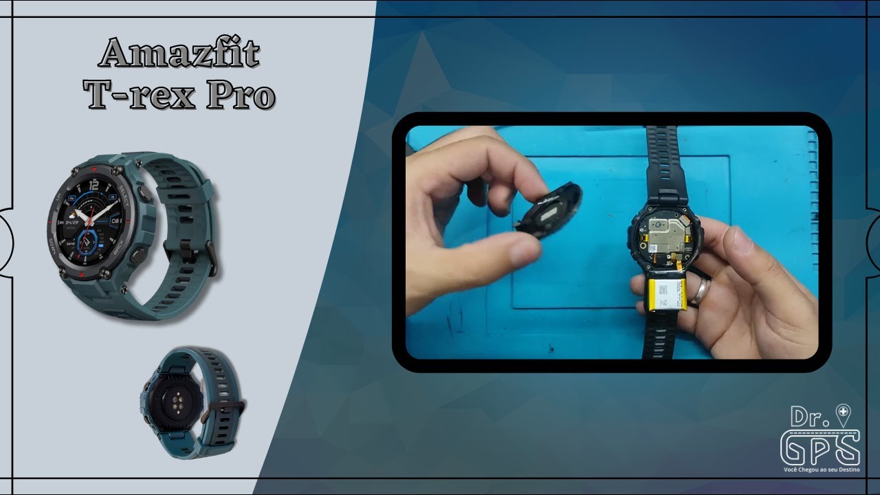 Troca de Bateria Amazfit T-Rex Pro