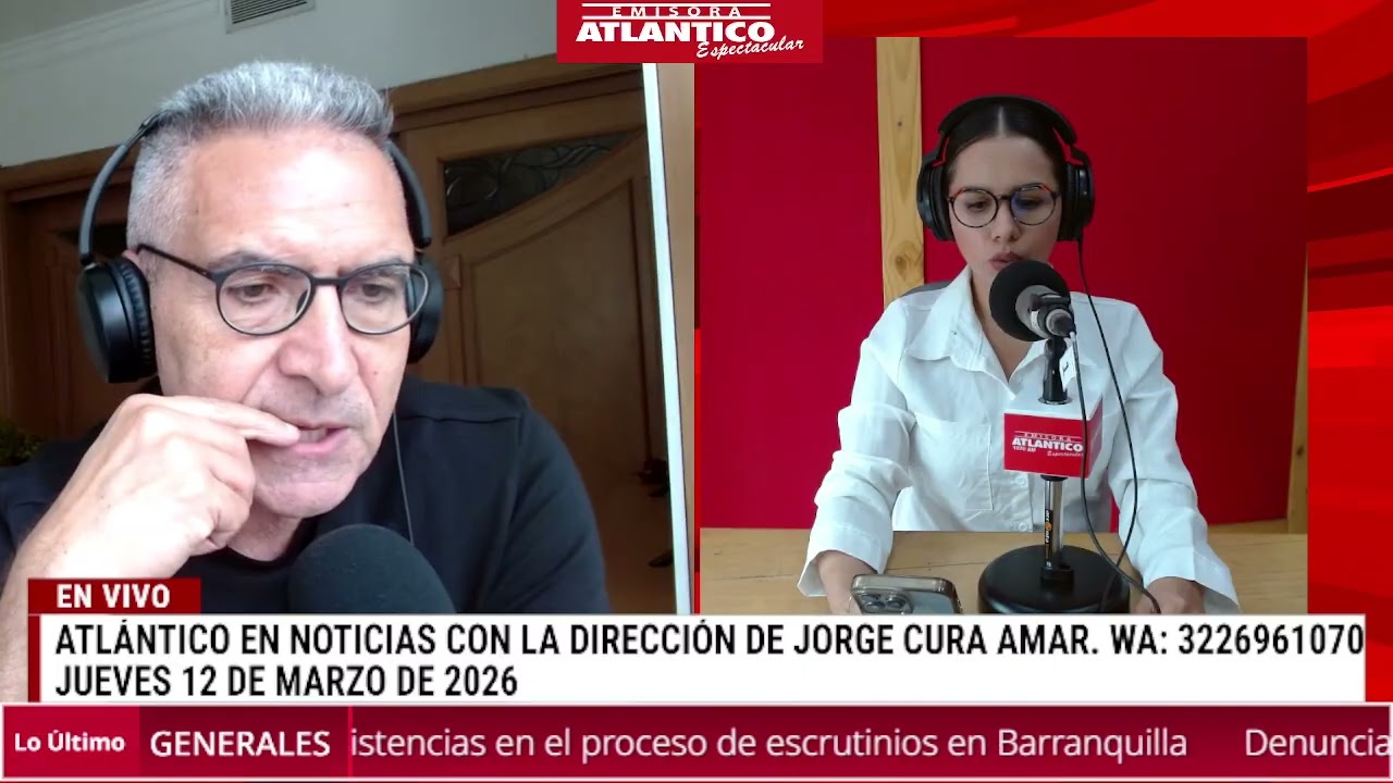 🎙️📻 Resumen Atlántico en Noticias - Jueves 12 de marzo de 2026