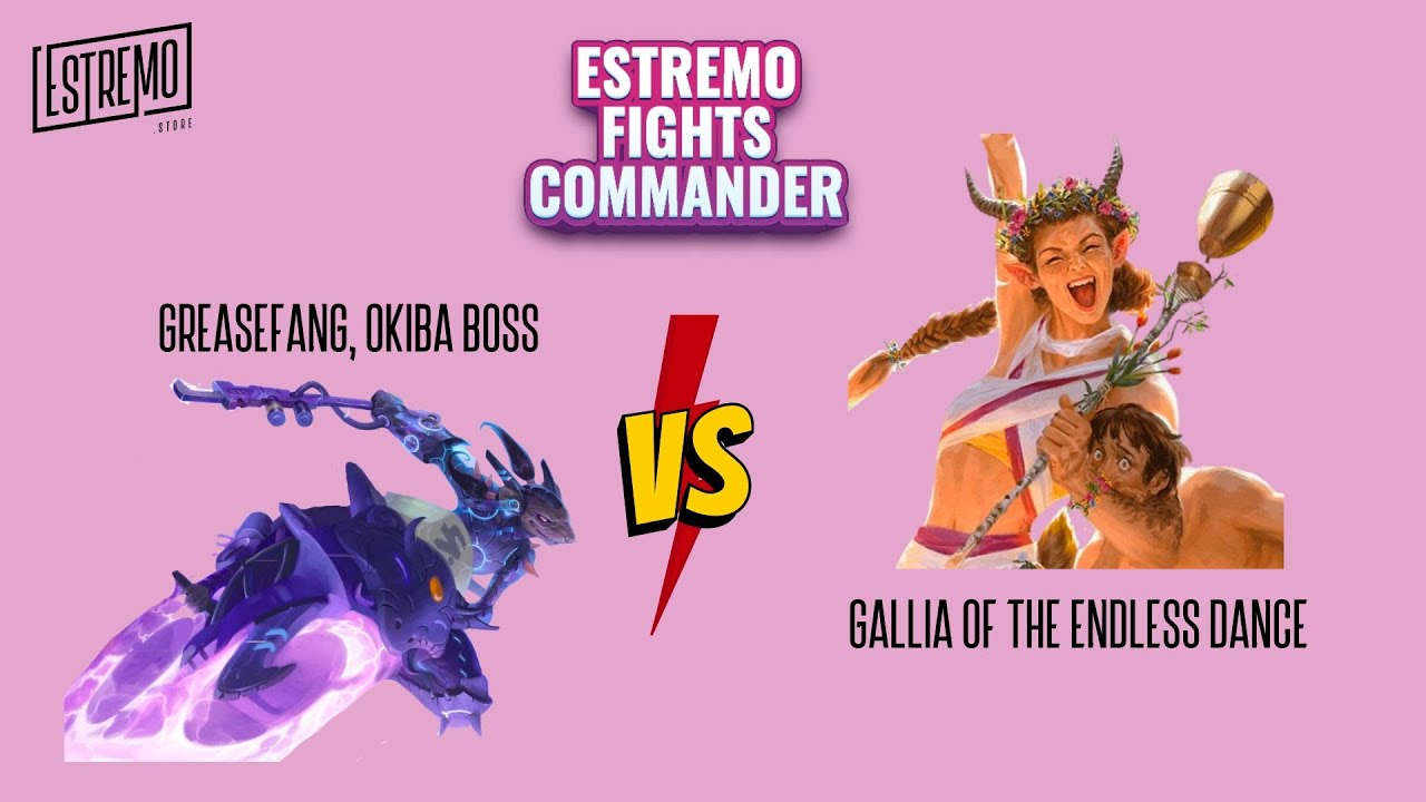 Gallia of the endless dance vs Greasefang, okiba boss | Commander | Magic the Gathering!