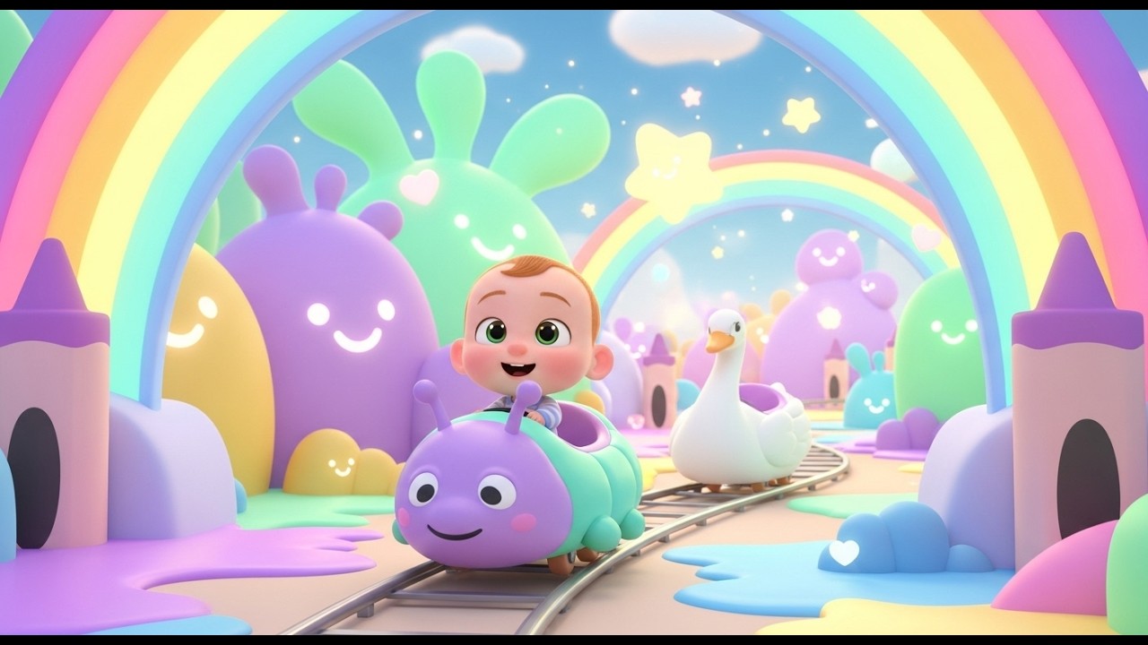 Color World Ride Fun 🌈🚌 | Fun Learning Adventure for Kids