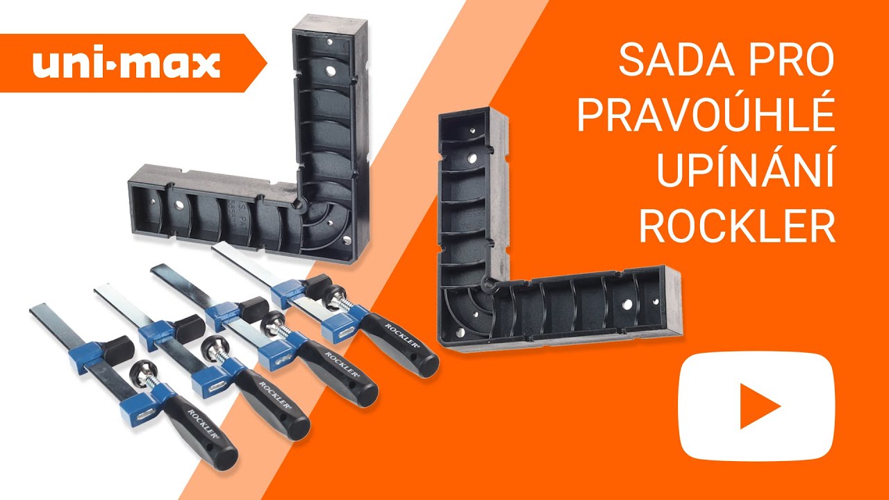 Rockler – sada pro pravoúhlé upínání