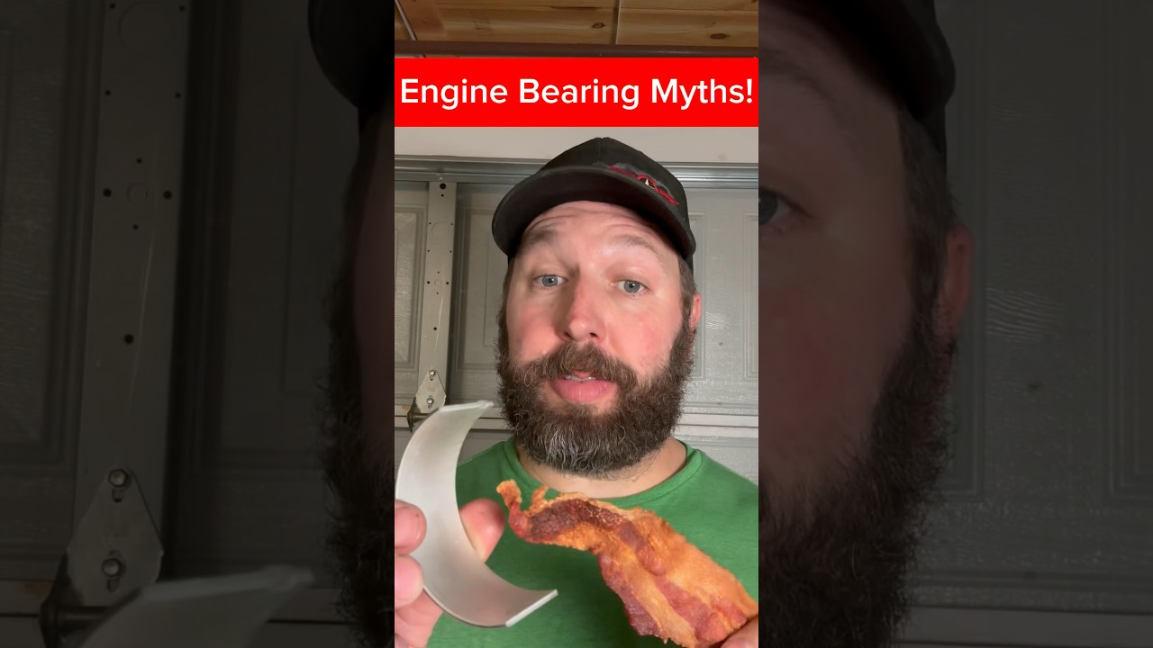 Engine Bearing Myths! #mechanic #engineering #bearings