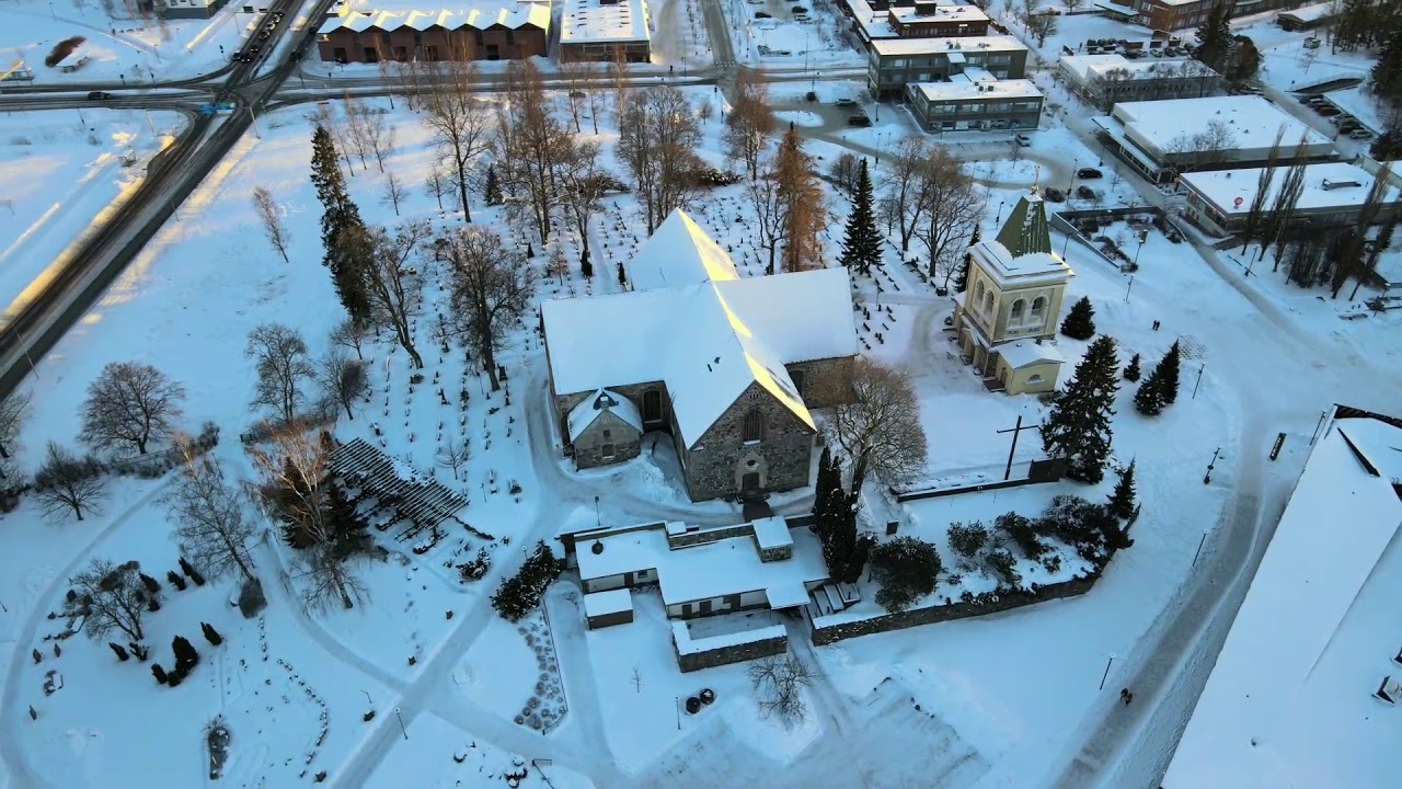 Kirkkonummi keskusta 14.2.2021