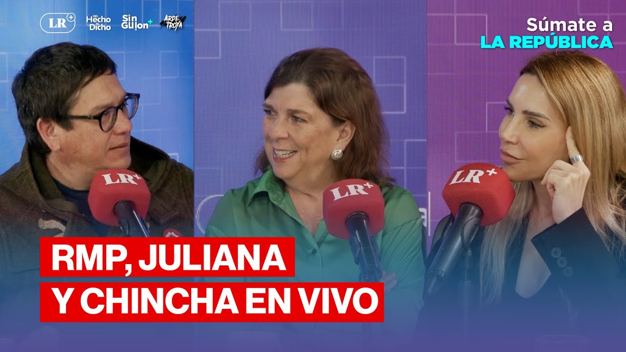 ROSA MARÍA PALACIOS, JULIANA OXENFORD y JAIME CHINCHA EN VIVO | Súmate a La República