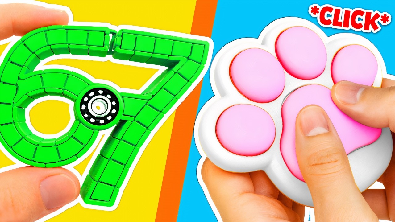 3D PRINTED FIDGETS TOYS...