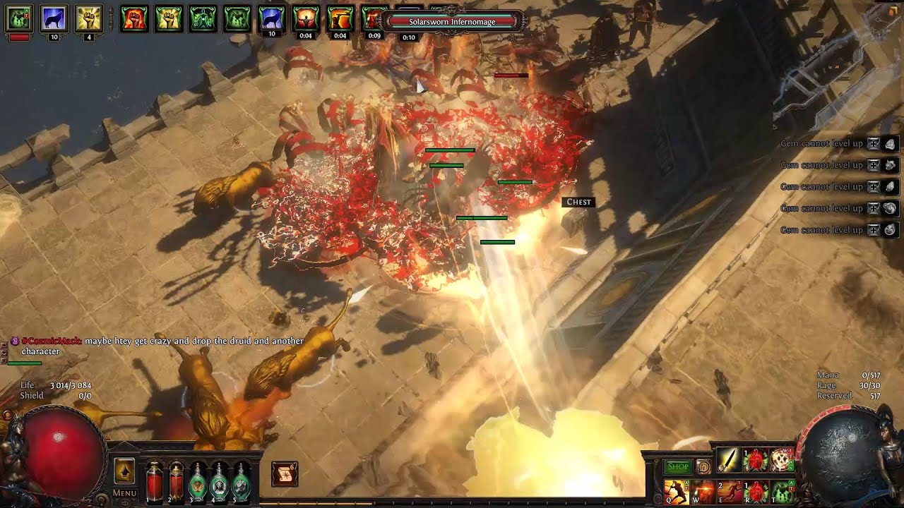 Act 8-9 with basically flicker Inquisitor - Consecrated Path HC