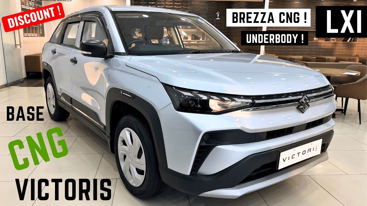 2026 Maruti Suzuki Victoris LXI CNG Base Model - OnRoad Price, Features  | Brezza Facelift CNG 2026