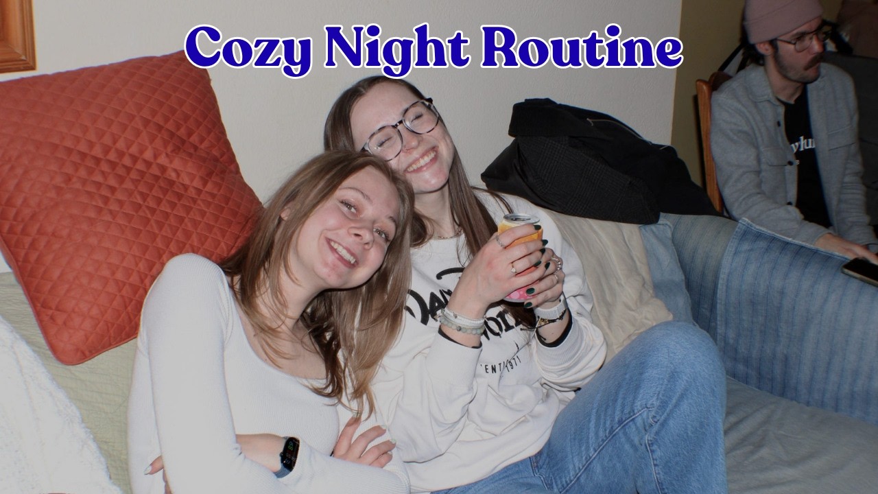 spend a cozy night with me || night routine vlog